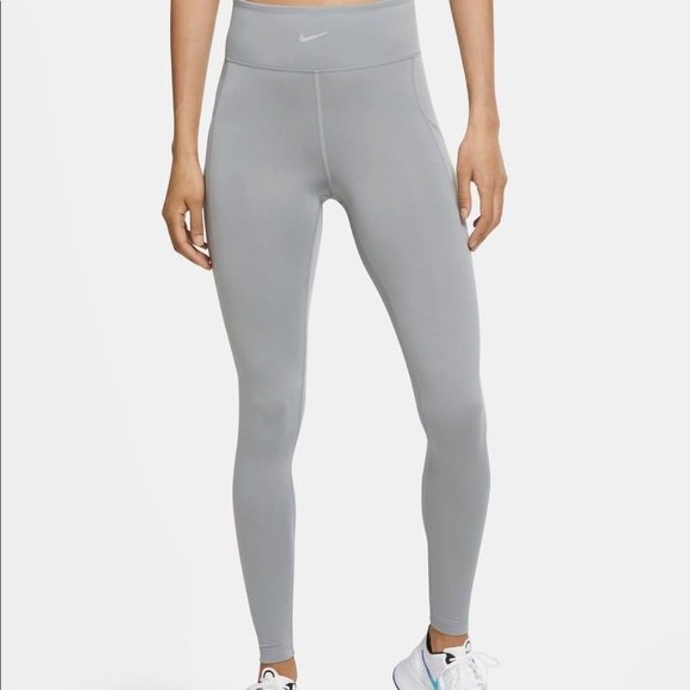 Nike Pro Luxe Mid-Rise Dri-Fit Leggings - Picture 2 of 6